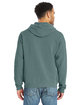 ComfortWash by Hanes Unisex Pullover Hooded Sweatshirt CYPRESS GREEN ModelBack