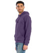 ComfortWash by Hanes Unisex Pullover Hooded Sweatshirt GRAPE SODA ModelQrt