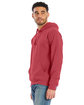 ComfortWash by Hanes Unisex Pullover Hooded Sweatshirt crimson fall ModelQrt