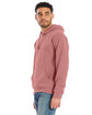 ComfortWash by Hanes Unisex Pullover Hooded Sweatshirt MAUVE ModelQrt