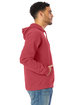 ComfortWash by Hanes Unisex Pullover Hooded Sweatshirt CRIMSON FALL ModelSide