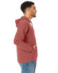 ComfortWash by Hanes Unisex Pullover Hooded Sweatshirt NANTUCKET RED ModelSide
