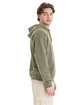 ComfortWash by Hanes Unisex Pullover Hooded Sweatshirt faded fatigue ModelSide