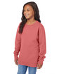 ComfortWash by Hanes Youth Fleece Sweatshirt coral craze ModelQrt