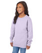 ComfortWash by Hanes Youth Fleece Sweatshirt future lavender ModelQrt