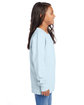 ComfortWash by Hanes Youth Fleece Sweatshirt soothing blue ModelSide
