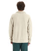 ComfortWash by Hanes Unisex Garment Dye Polo Collar Sweatshirt parchment ModelBack