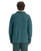 ComfortWash by Hanes Unisex Garment Dye Polo Collar Sweatshirt cactus ModelBack