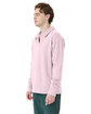 ComfortWash by Hanes Unisex Garment Dye Polo Collar Sweatshirt cotton candy ModelQrt