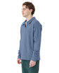 ComfortWash by Hanes Unisex Garment Dye Polo Collar Sweatshirt saltwater ModelQrt