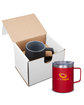 Prime Line 12oz Vacuum Insulated Coffee Mug With Handle In Mailer red DecoFront