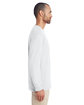 Gildan Hammer Adult Long-Sleeve T-Shirt white ModelSide