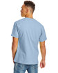 Hanes Men's Authentic-T Pocket T-Shirt light blue ModelBack