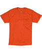 Hanes Men's Authentic-T Pocket T-Shirt orange FlatFront