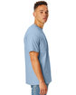 Hanes Men's Authentic-T Pocket T-Shirt light blue ModelSide