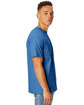 Hanes Men's Authentic-T Pocket T-Shirt denim blue ModelSide