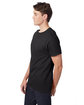 Hanes Men's Authentic-T Pocket T-Shirt black ModelSide