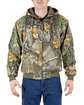Berne Men's Tall Highland Washed Cotton Duck Hooded Jacket  