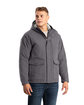 Berne Men's Highland Quilt-Lined Micro-Duck Hooded Jacket  