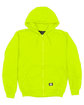 Berne Men's Heritage Thermal-Lined Full-Zip Hooded Sweatshirt yellow FlatFront