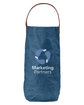 Prime Line Home & Table Washed Paper Wine Tote blue DecoFront