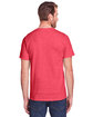 Fruit of the Loom Adult ICONIC™ T-Shirt fiery red hthr ModelBack
