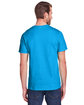 Fruit of the Loom Adult ICONIC™ T-Shirt pacific blue ModelBack
