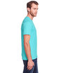 Fruit of the Loom Adult ICONIC™ T-Shirt scuba blue ModelSide