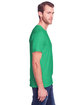 Fruit of the Loom Adult ICONIC™ T-Shirt irish green hthr ModelSide