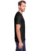 Fruit of the Loom Adult ICONIC™ T-Shirt black ink ModelSide