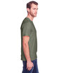 Fruit of the Loom Adult ICONIC™ T-Shirt MILITARY GRN HTH ModelSide