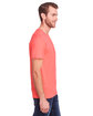 Fruit of the Loom Adult ICONIC™ T-Shirt sunset coral ModelSide