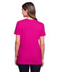 Fruit of the Loom Ladies' ICONIC™ T-Shirt cyber pink ModelBack