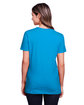 Fruit of the Loom Ladies' ICONIC™ T-Shirt pacific blue ModelBack
