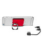 Prime Line Square Charging Cable and Phone Stand red ModelSide
