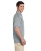 Jerzees Adult Heavyweight Cotton™ Jersey Polo ATHLETIC HEATHER ModelSide