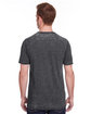 J America Adult Vintage Zen Jersey T-Shirt twisted black ModelBack