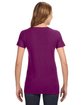 J America Ladies' V-Neck Slub T-Shirt very berry ModelBack