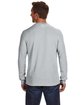 J America Men's Vintage Zen Thermal Long-Sleeve T-Shirt cement ModelBack