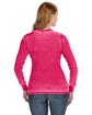 J America Ladies' Zen Thermal Long-Sleeve T-Shirt wildberry ModelBack