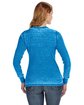 J America Ladies' Zen Thermal Long-Sleeve T-Shirt oceanberry ModelBack