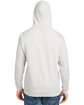 J America Adult Tailgate Fleece Pullover Hooded Sweatshirt oatmeal heather ModelBack