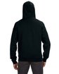 J America Adult Premium Full-Zip Fleece Hooded Sweatshirt  ModelBack