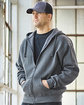 J America Adult Premium Full-Zip Fleece Hooded Sweatshirt  Lifestyle