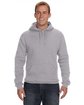 J America Adult Premium Fleece Pullover Hooded Sweatshirt  