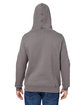 J America Adult Premium Fleece Pullover Hooded Sweatshirt FOSSIL ModelBack