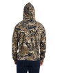 J America Adult Triblend Pullover Fleece Hooded Sweatshirt outdoor camo trb ModelBack