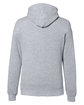 J America Unisex Gaiter Pullover Hooded Sweatshirt grey heather ModelBack