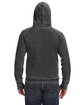 J America Adult Vintage Zen Fleece Pullover Hooded Sweatshirt twisted black ModelBack