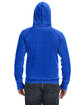 J America Adult Vintage Zen Fleece Pullover Hooded Sweatshirt twisted royal ModelBack